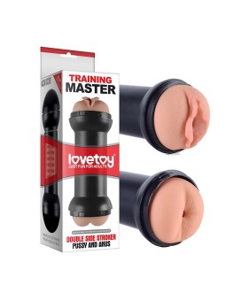 TRAINING MASTER DOUBLE PUSSY AND ANUS