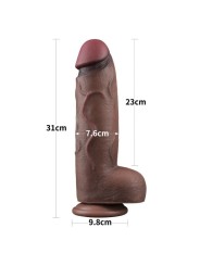 DILDO DUAL LAYERED XXL 12"