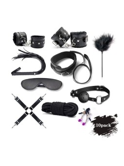 SET SADO BONDAGE BLACK