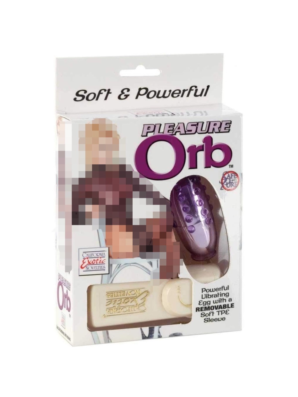 HUEVO SILICONE PLEASURE ORB MORADO