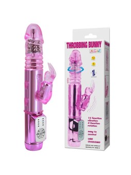 BUNNY ROSA CON ESTIMULADOR DE CLITORIS