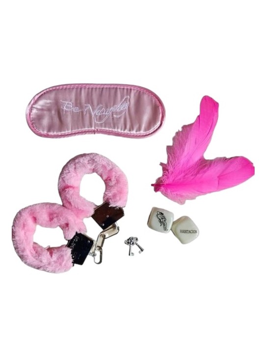 SET SADO 4 PIEZAS ROSADO