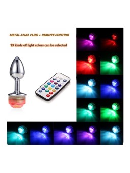 PLUG ANAL CON LUZ LED