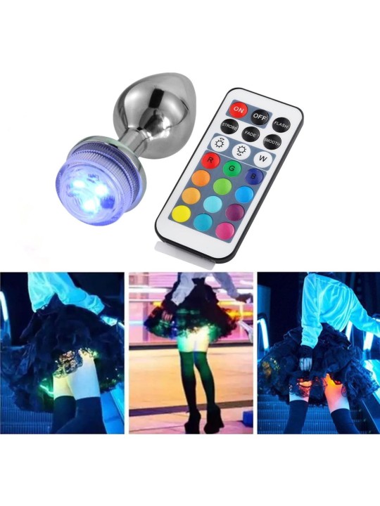 PLUG ANAL CON LUZ LED