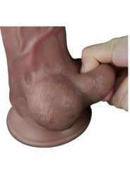 DUAL LAYERED PLATINUM SILICONE COCK 11.5"