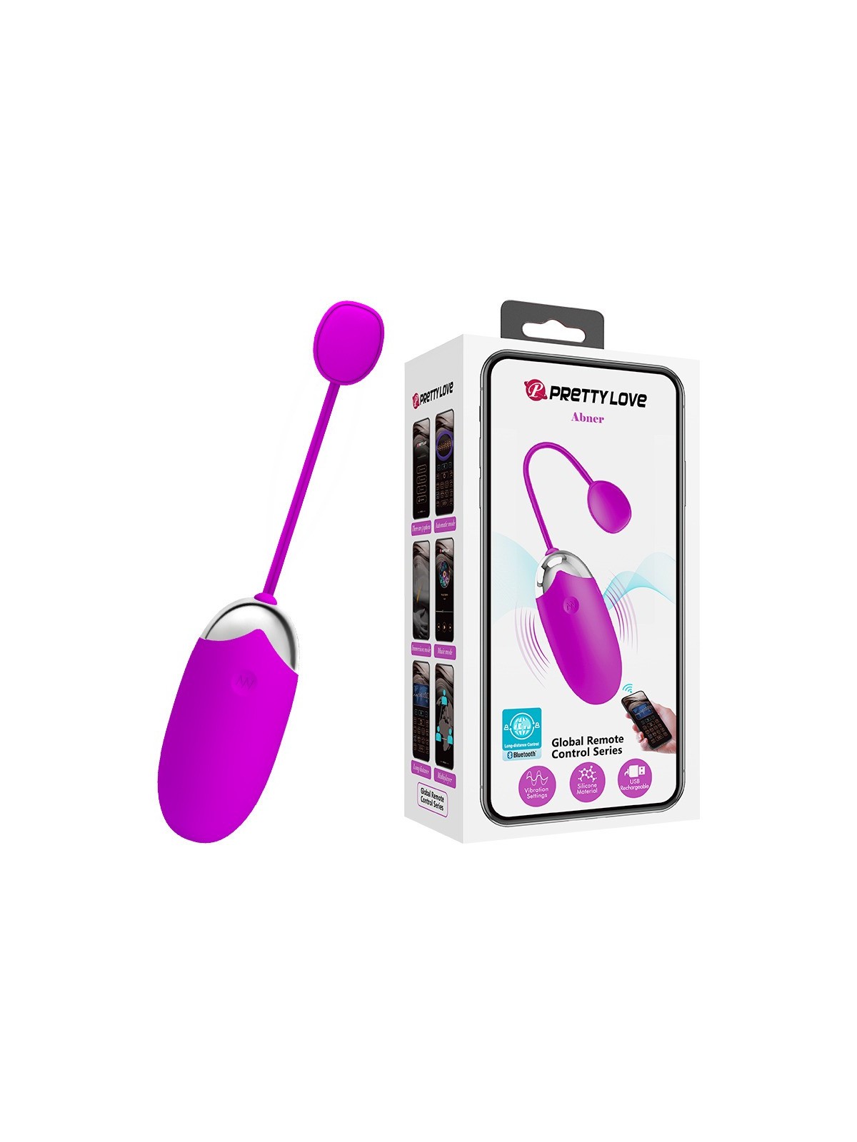 HUEVO VIBRADOR ABNER CON APP