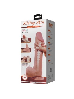 DILDO REALISTICO SLIDING SERIES 9.4"