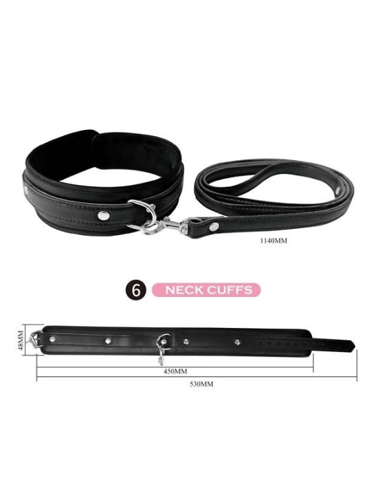 SET SADO BONDAGE BLACK