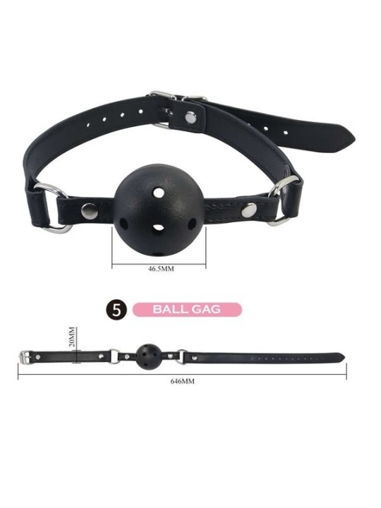 SET SADO BONDAGE BLACK