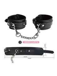 SET SADO BONDAGE BLACK