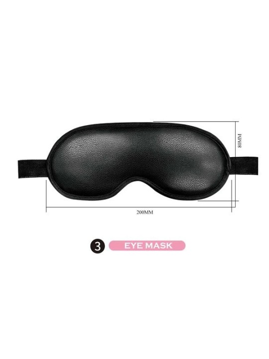 SET SADO BONDAGE BLACK