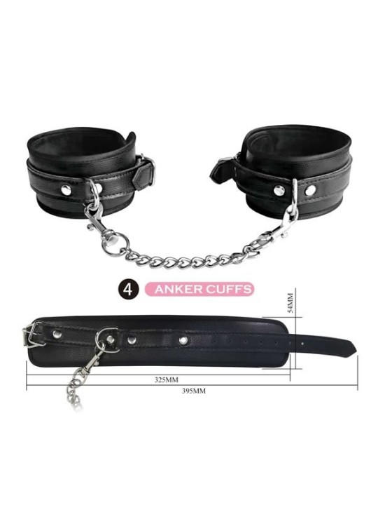 SET SADO BONDAGE BLACK