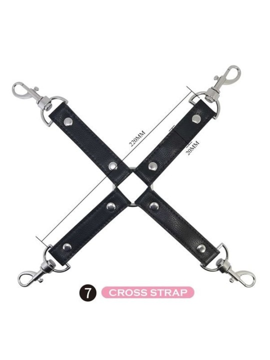 SET SADO BONDAGE BLACK