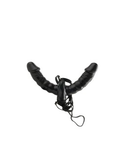 VIBRATING DOUBLE DELIGHT STRAP - ON