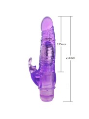 CRYSTAL DILDO CLIMBING RABBIT VIBE