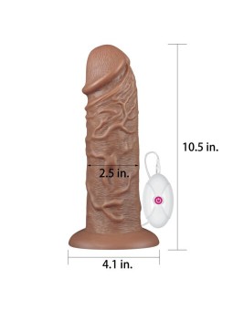 VIBRATING DILDO CHUBBY 10.5"