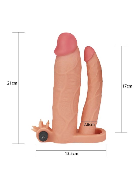 PLEASURE X-TENDER VIBRATING ADD 3"