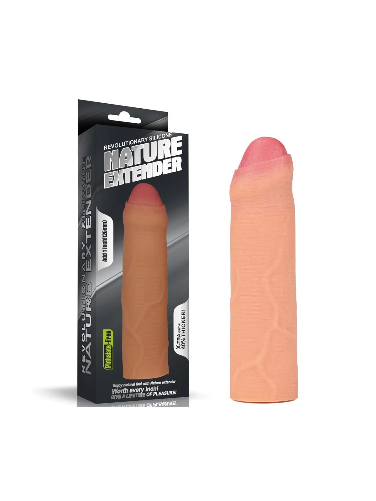 NATURE EXTENDER UNCIRCUMCISED ADD 1"