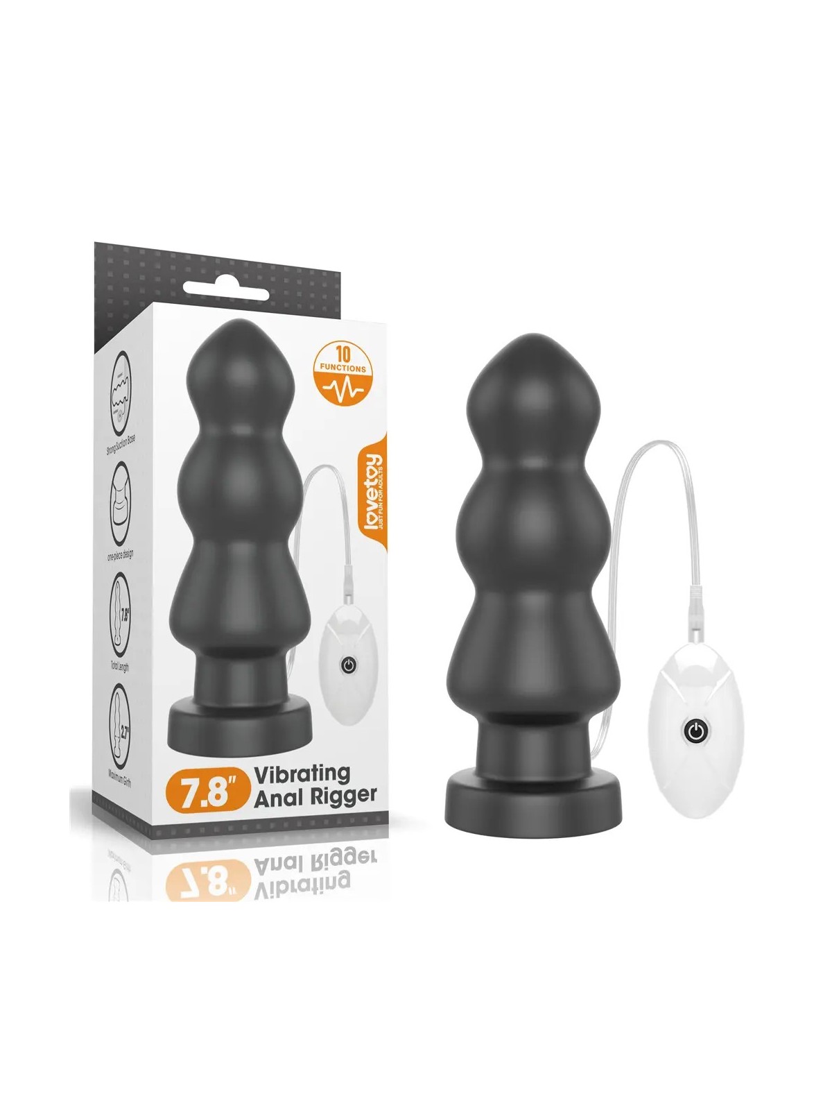 KING SIZED ANAL RIGGER 7.8"