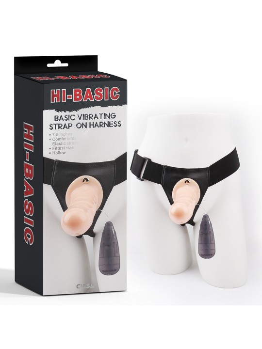 PROTESIS HUECA CON VIBRADOR BASIC